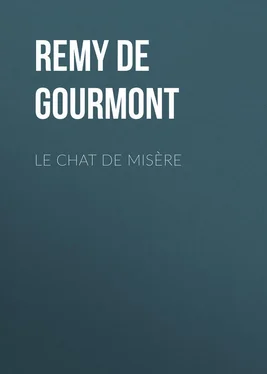 Remy Gourmont Le chat de misère обложка книги