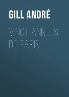 André Gill Vingt années de Paris обложка книги