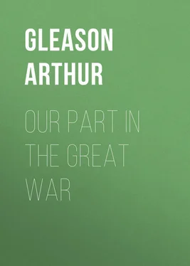 Arthur Gleason Our Part in the Great War обложка книги