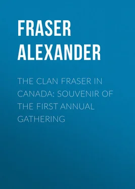 Alexander Fraser The Clan Fraser in Canada: Souvenir of the First Annual Gathering обложка книги