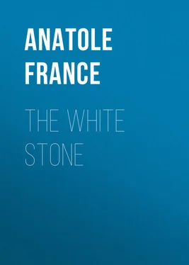 Anatole France The White Stone обложка книги