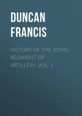 Francis Duncan History of the Royal Regiment of Artillery, Vol. 1 обложка книги
