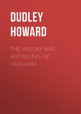 Howard Dudley The History and Antiquities of Horsham обложка книги