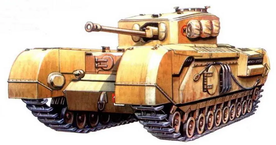 Churchill VII 3й эскадрон 4го гвардейского гренадерского полка 6й - фото 72