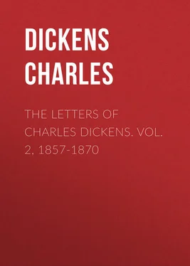 Чарльз Диккенс The Letters of Charles Dickens. Vol. 2, 1857-1870 обложка книги