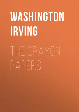 Washington Irving The Crayon Papers обложка книги