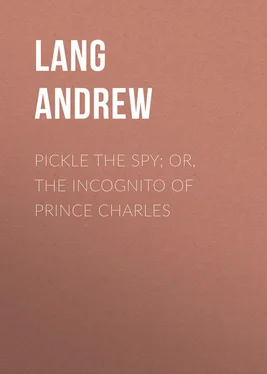 Andrew Lang Pickle the Spy; Or, the Incognito of Prince Charles обложка книги