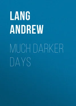 Andrew Lang Much Darker Days обложка книги