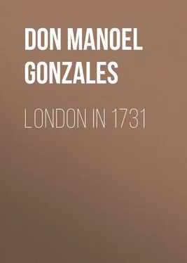 Manoel Gonzales London in 1731 обложка книги