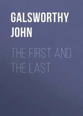 John Galsworthy The First and the Last обложка книги