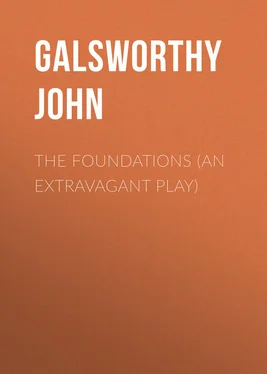 John Galsworthy The Foundations (An Extravagant Play) обложка книги