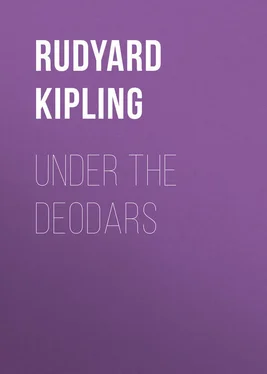 Rudyard Kipling Under the Deodars обложка книги