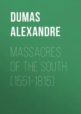 Alexandre Dumas Massacres of the South (1551-1815) обложка книги