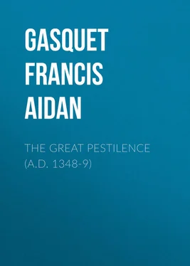 Francis Gasquet The Great Pestilence (A.D. 1348-9) обложка книги