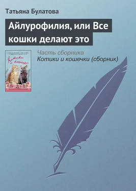 Татьяна Булатова Айлурофилия, или Все кошки делают это обложка книги