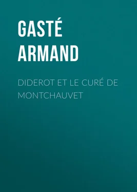 Armand Gasté Diderot et le Curé de Montchauvet обложка книги