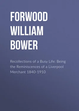 William Forwood Recollections of a Busy Life: Being the Reminiscences of a Liverpool Merchant 1840-1910 обложка книги