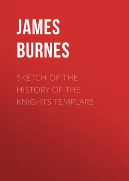 James Burnes Sketch of the History of the Knights Templars обложка книги