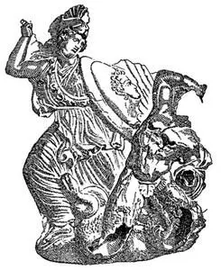 Fig 2 Athena and Giant Later still the Giants offspring of the blood that - фото 2