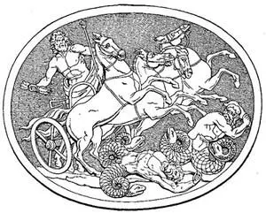 Fig 3 Zeus and Giants 9 The Origin of Manwas a question which the Greeks - фото 3
