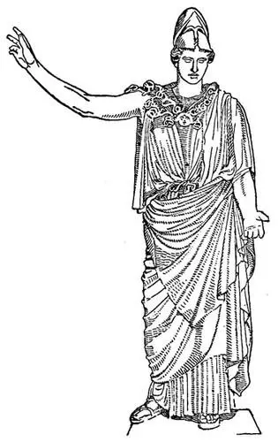 Fig 10 Athena Velletri 27 Minerva Atheneor Athena the virgin goddess - фото 11