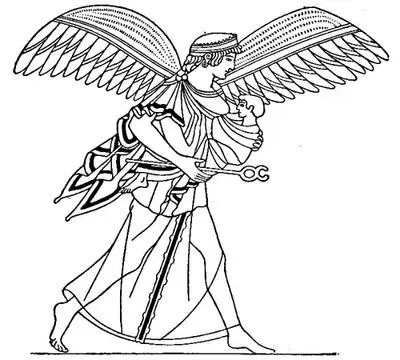 Fig 28 Iris carrying Child CHAPTER III THE GODS OF EARTH 41 41 For - фото 30