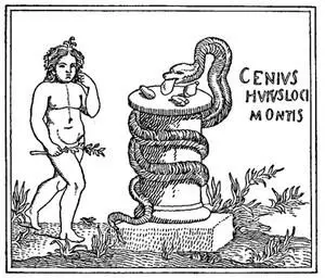 Fig 44 Genius Loci The Romans believed that every man had his Genius and - фото 46