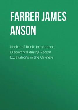 James Farrer Notice of Runic Inscriptions Discovered during Recent Excavations in the Orkneys обложка книги