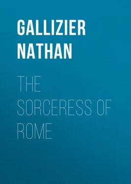 Nathan Gallizier The Sorceress of Rome обложка книги