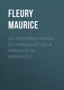 Maurice Fleury Les Dernières Années du Marquis et de la Marquise de Bombelles обложка книги