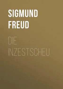 Sigmund Freud Die Inzestscheu