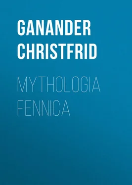 Christfrid Ganander Mythologia Fennica обложка книги