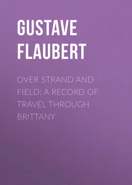 Gustave Flaubert Over Strand and Field: A Record of Travel through Brittany обложка книги