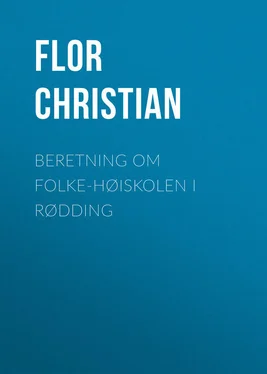 Christian Flor Beretning om Folke-Høiskolen i Rødding обложка книги