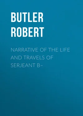 Robert Butler Narrative of the Life and Travels of Serjeant B– обложка книги