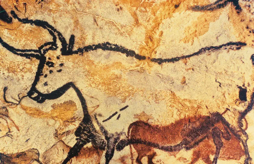 II 23 Бык и лошадь Наскальные рисунки в пещере Ласко Верхний палеолит - фото 184