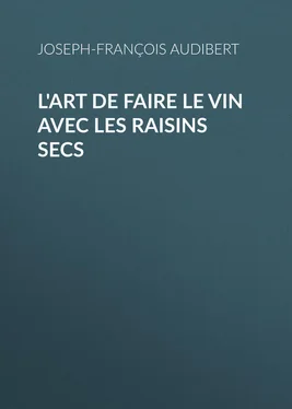 Joseph-François Audibert L'art de faire le vin avec les raisins secs обложка книги