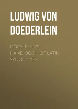 Ludwig Doederlein Döderlein's Hand-book of Latin Synonymes обложка книги