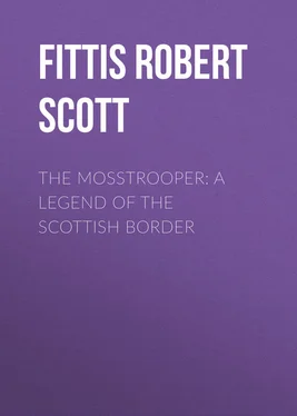 Robert Fittis The Mosstrooper: A Legend of the Scottish Border обложка книги