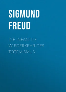 Sigmund Freud Die infantile Wiederkehr des Totemismus обложка книги