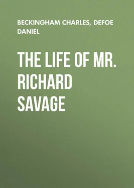 Daniel Defoe The Life of Mr. Richard Savage обложка книги