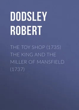 Robert Dodsley The Toy Shop (1735) The King and the Miller of Mansfield (1737) обложка книги