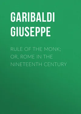 Giuseppe Garibaldi Rule of the Monk; Or, Rome in the Nineteenth Century обложка книги