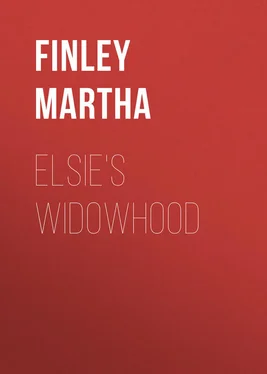Martha Finley Elsie's Widowhood обложка книги