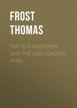Thomas Frost The Old Showmen and the Old London Fairs обложка книги