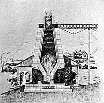 FIG 9 A MODERN BLAST FURNACE About the time the use of coke for smelting - фото 36