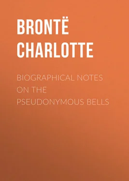 Charlotte Brontë Biographical Notes on the Pseudonymous Bells обложка книги