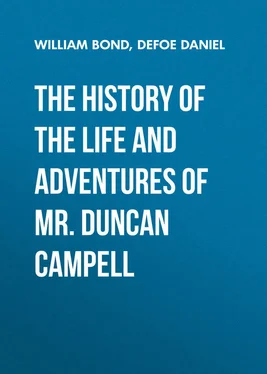 William Bond The History of the Life and Adventures of Mr. Duncan Campell обложка книги