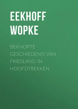 Wopke Eekhoff Beknopte Geschiedenis van Friesland in Hoofdtrekken обложка книги