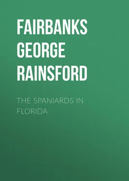 George Fairbanks The Spaniards in Florida обложка книги